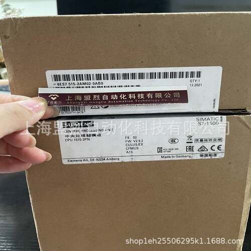 【议价】6ES7515-2AM02-0AB0西门子S7-1500CPU 1515-2PN 6ES75152