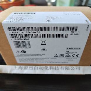 【议价】西门子SIMATIC S7-1200主机CPU 1211C模块6ES7211-1AE40-