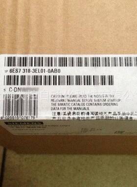 【议价】6ES7318-3EL01-0AB0 S7-300CPU 319-3 PN / DP 6ES73183E