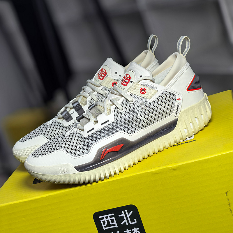 Lining/李宁 反伍3Low䨻 男低帮减震实战篮球鞋 ABFU005-78