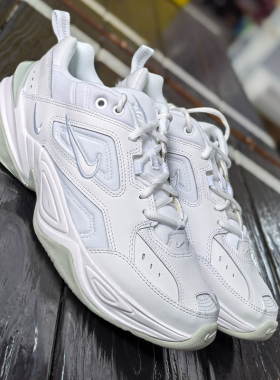 Nike M2K Tekno 舒适 低帮 老爹鞋 男款 白色AV4189-101