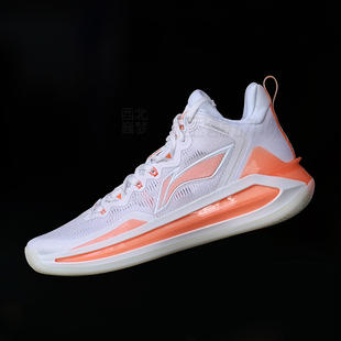 LiNing李宁利刃3减震防滑耐磨高帮男子实战篮球鞋 ABAS089-6