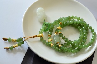 马上有钱 | 碧玉手链女款原创设计小众高级感招财转运珠正品