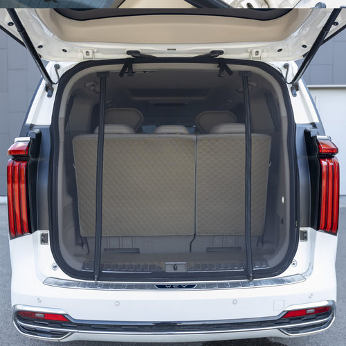 后备箱防蚊虫网双拉链