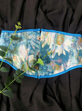 油画腰封腰夹宫廷 束腰带 宫廷塑身衣 腰间配饰 Underbust Corset