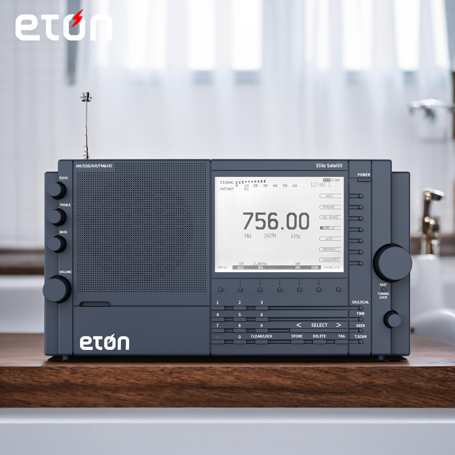 【超级立减】美国第2代伊顿精英Elite Satellit HD专业旗舰收音机