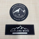 新款 饰补丁皮标皮牌 百搭衣服徽章羽绒服破洞修补贴DIY装