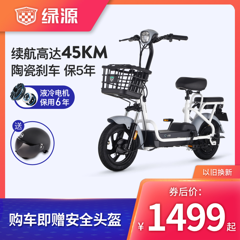绿源48v12a新国标电动自行车fbg