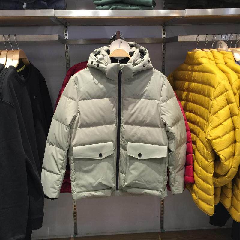 正品佐丹奴羽绒服男 加厚防风多袋可拆帽保暖羽绒外套01071618