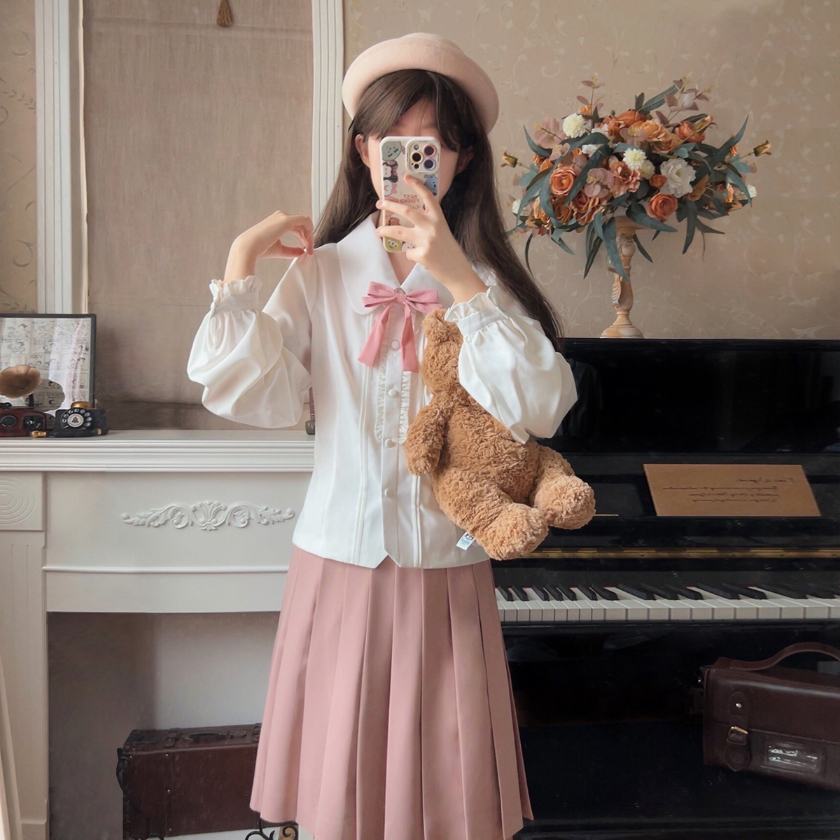 学院风大小姐jk制服衬衫