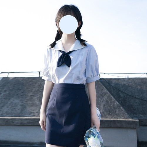素耶中学jk制服包臀裙套装