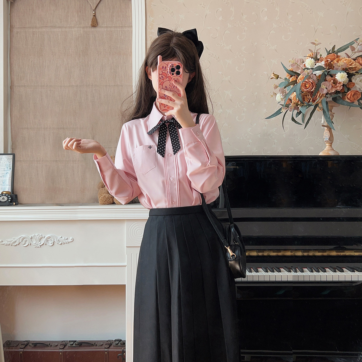 佐崎女学学院风jk制服衬衫