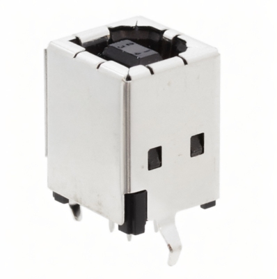 现货 5787834-1 原装TE 连接器180度直插式 4Pin打印机插座 USB-B