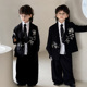 秋冬儿童小西服休闲花童礼服时尚 2025新款 帅气演出服 套装 男童西装
