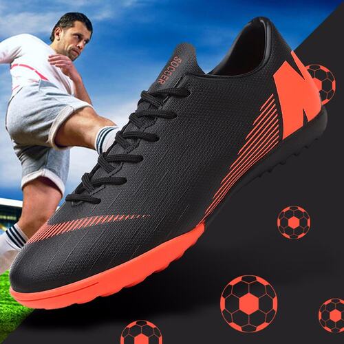 JE Men's Outdoor Football Shoes Boots Spike Soccer Shoes