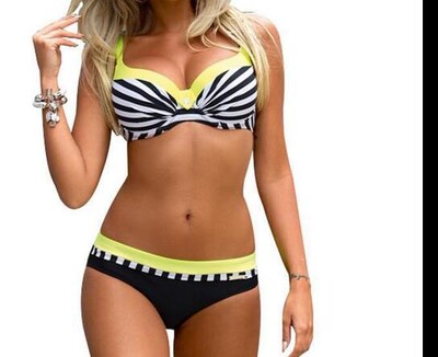 Sexy Push Up Bikini Women Swimsuit Plus Size Swimwe