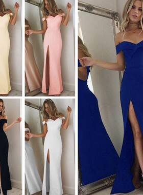 晚会礼服连衣裙Lady Long Dress Sexy Evening party gown women
