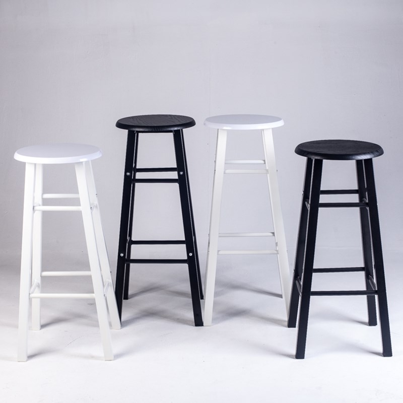 High stool household foldable bar chair, leisure bar counter