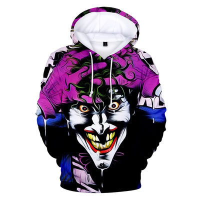 haha joker 3D Print Sweatshirt Hoodies Men and women Hoodie