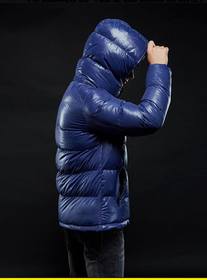 plus size winter for men jacket down coat Thick short black