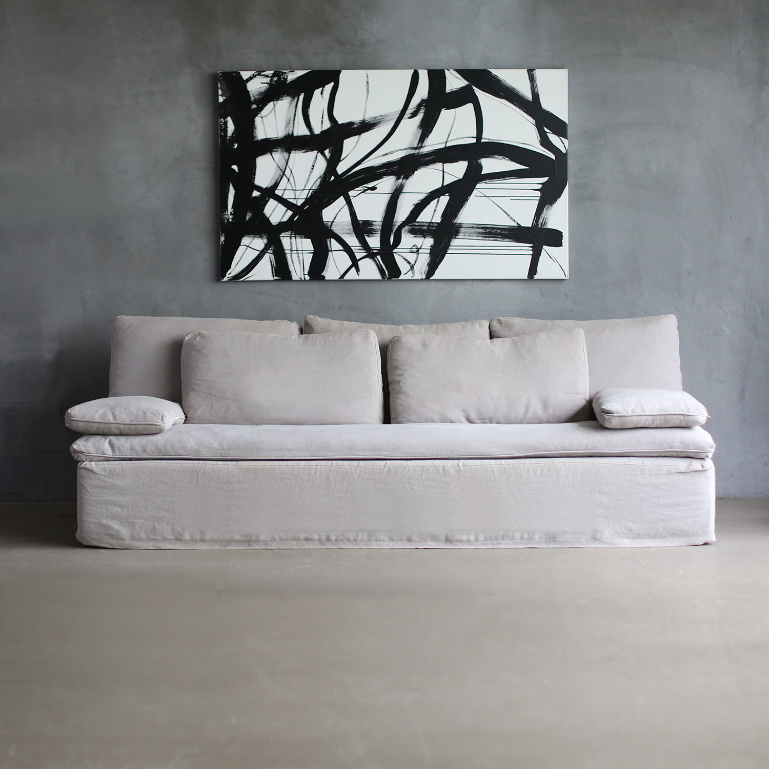 朴室侘寂风北欧日式blasco壹集家具可拆洗亚麻布艺直排沙发,住宅家具,布艺沙发,淘宝优惠券,粉丝福利购,淘宝优惠卷