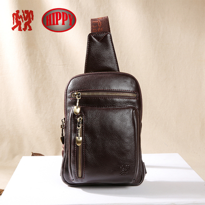 cipisi/嬉皮氏胸包10502头层