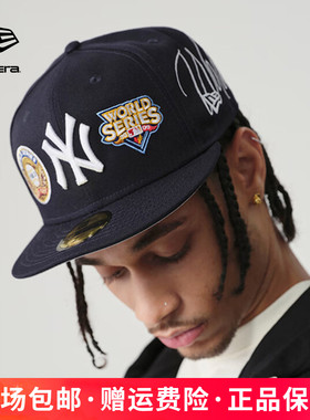 NewEra纽亦华运动休闲MLB系列5950全封硬顶平檐棒球帽13529389