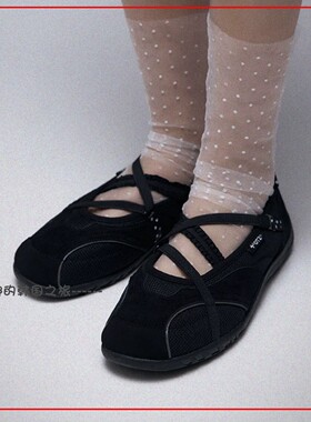 韩国代购otz romary DOT EDITION可爱圆点芭蕾风平底玛丽珍鞋单鞋