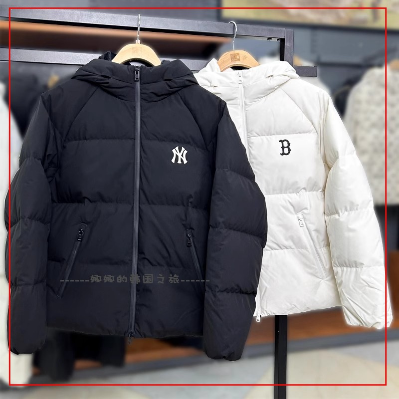 MLB新款男女同款保暖轻便羽绒服