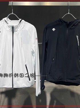 韩国品牌代购户外运动夏季女士跑步健身速干连帽外套D5232RFT07