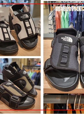 韩国代购THE NORTH FACE北面男女两穿沙滩鞋休闲凉鞋拖鞋NS98P06