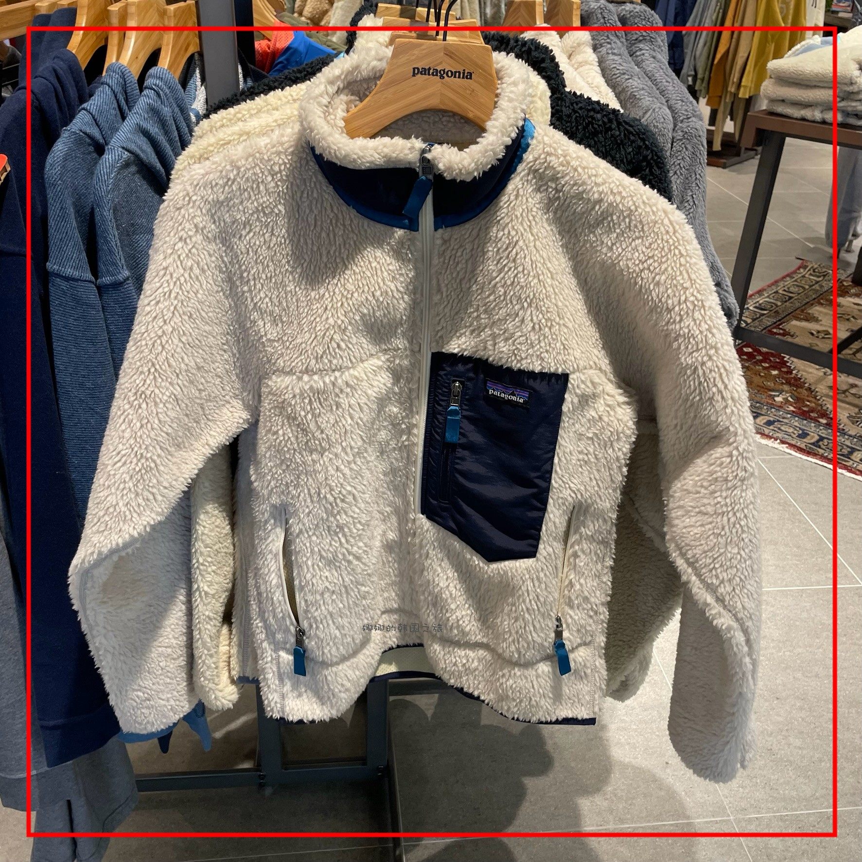 韩国代购patagonia巴塔哥尼亚 Retro-X抓绒衣羊羔绒夹克外套情侣