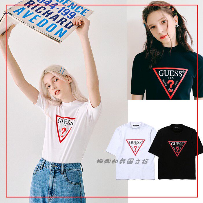 韩国代购夏季女士经典纯色短袖