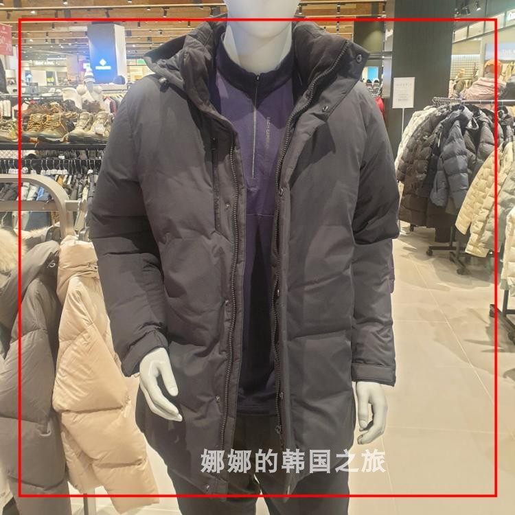 韩国直邮代购MILLET觅乐羽绒服冬季保暖男士鹅绒休闲长款加厚外套