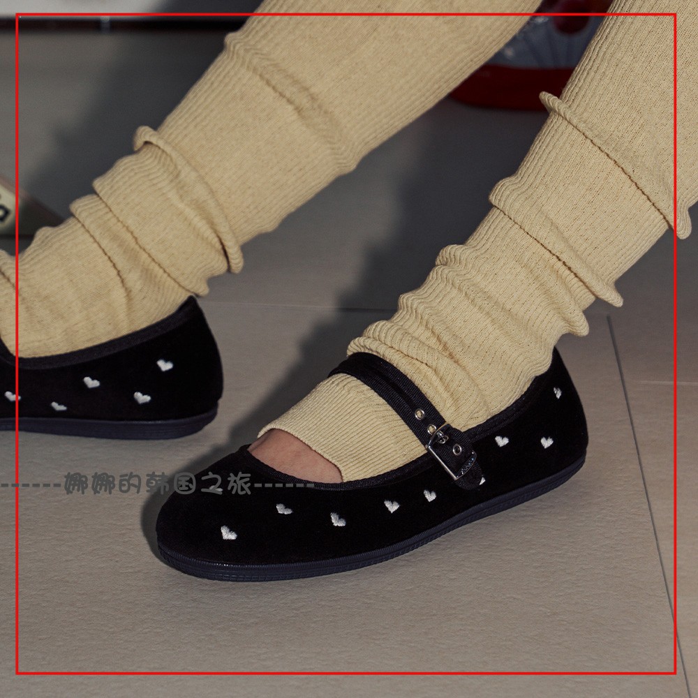 韩国代购victoria 玛丽珍鞋平底复古小众甜美日常百搭单鞋1049928