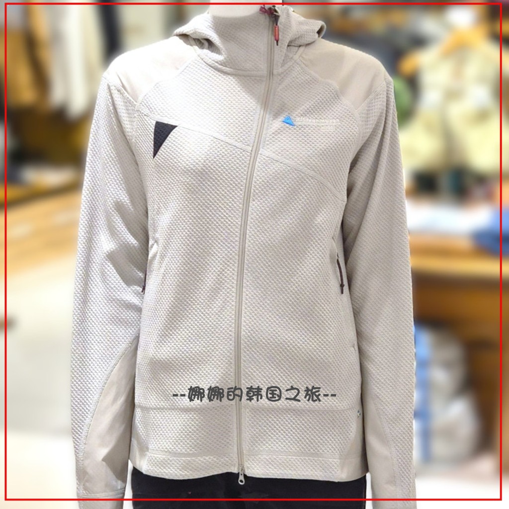 韩国代购Klattermusen攀山鼠Huge Zip Hoodie户外休闲外套女10615
