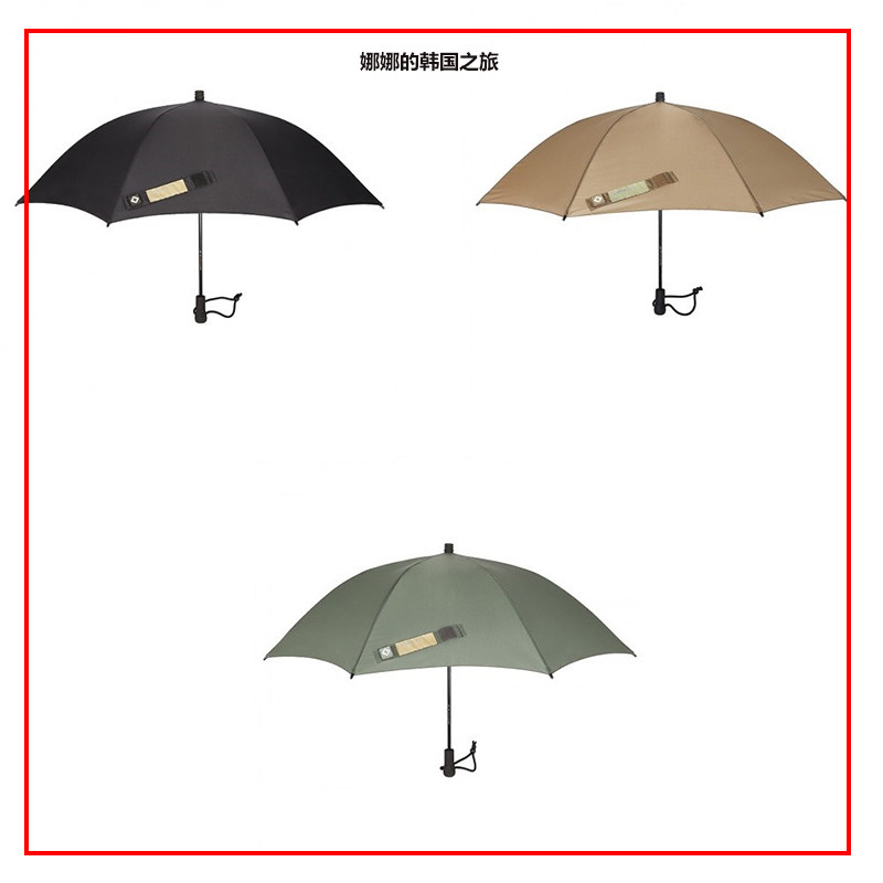 韩国代购Helinox DAC超轻铝合金战术雨伞遮阳防晒伞露营徒步防风