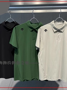 韩国直邮代购夏季凉感速干短袖男子休闲运动T恤POLO衫D5331TPS50