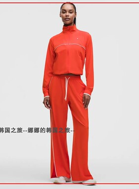 韩国代购lululemon Court Rival 女士网球运动夹克套装LW3KLLS