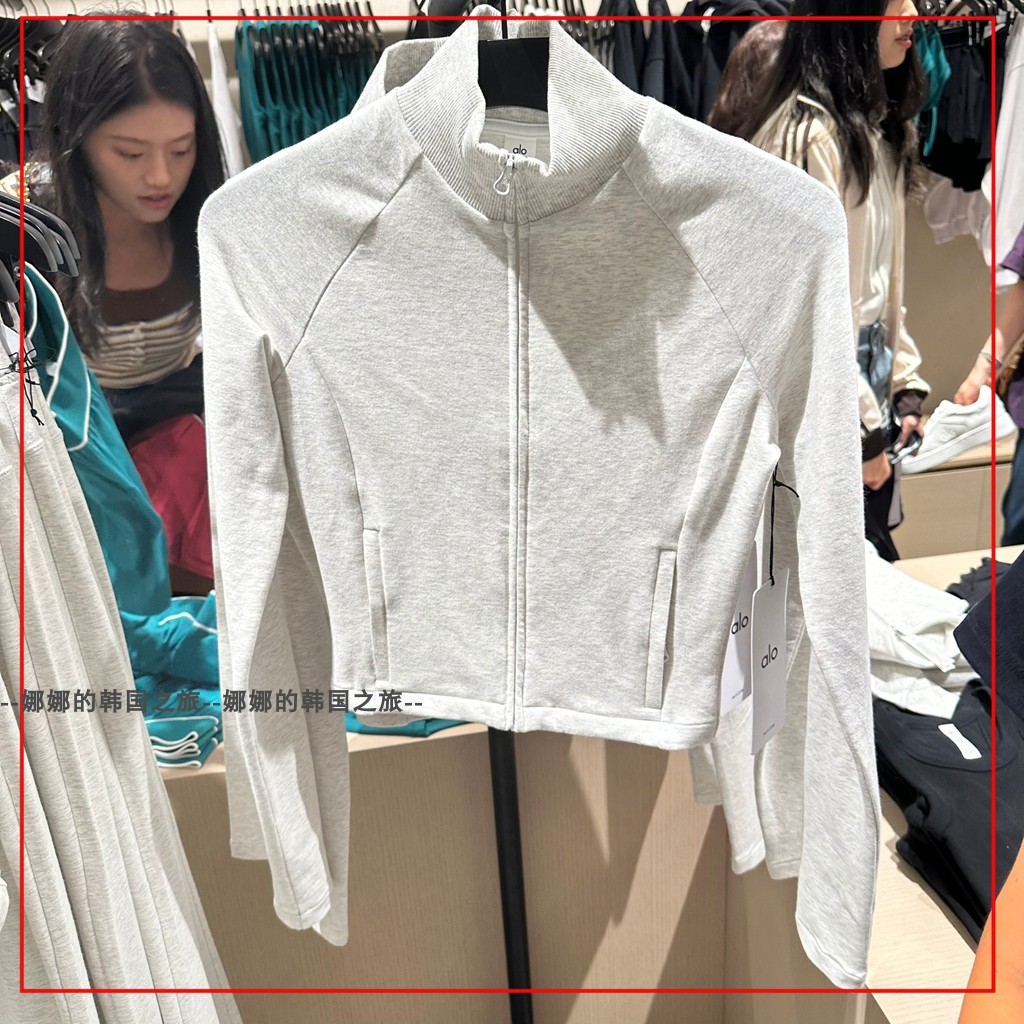 韩国代购ALO Sway On The Go Jacket立领夹克运动外套 休闲裤套装