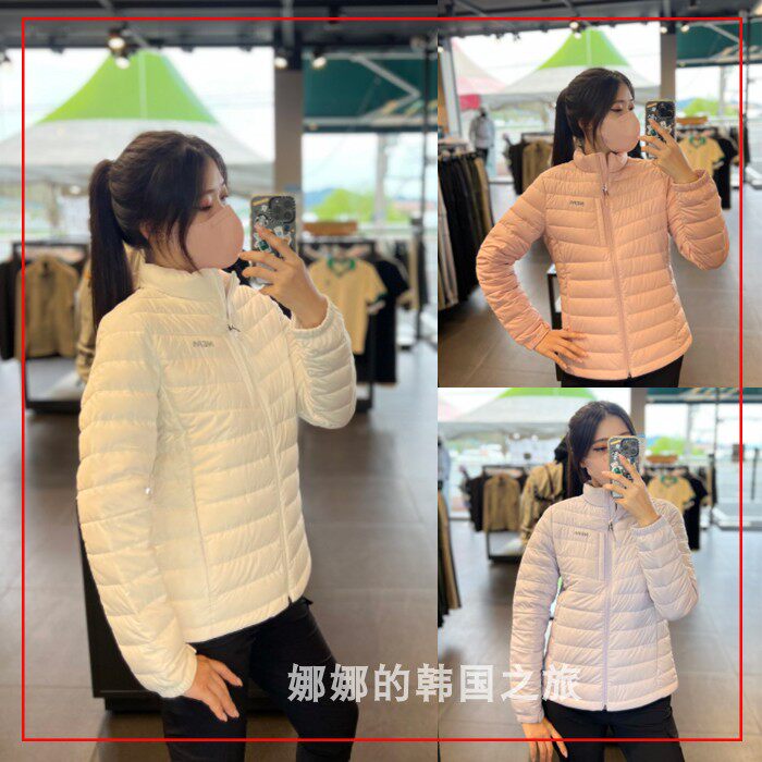 NEPA 韩国代购直邮22冬女立领轻量登山内胆保暖鹅绒羽绒服7I82021