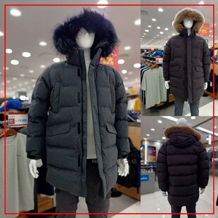 韩国代购Montbell美山冬加厚保暖羽绒服中长款防风防泼水派克外套