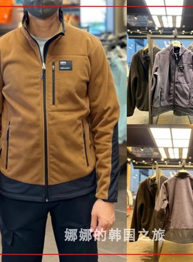 NEPA 韩国代购直邮22冬立领户外男款拉链休闲抓绒夹克外套7I76101