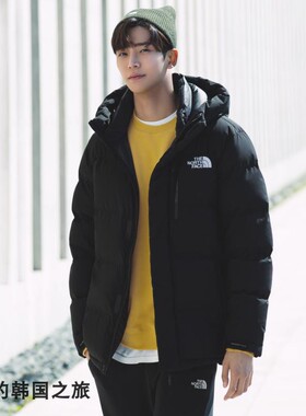 THE NORTHFACE北面韩国直邮21冬男女金路云短款鹅绒羽绒服NJ1DM71