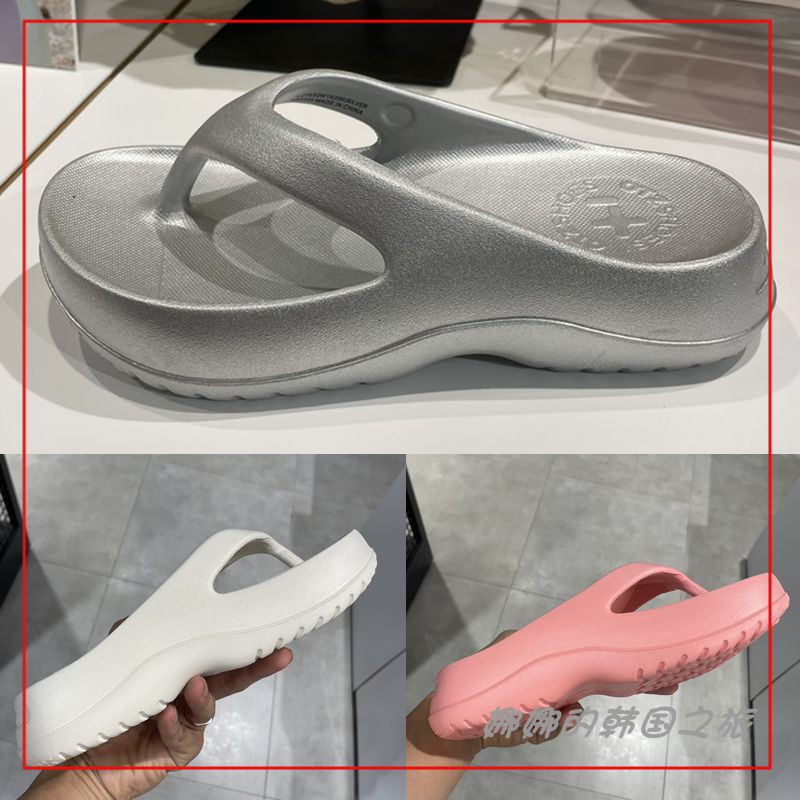韩国代购OTZ 厚底 人字拖 夹脚拖 丑萌鞋 凉鞋 增高 新款女生时尚