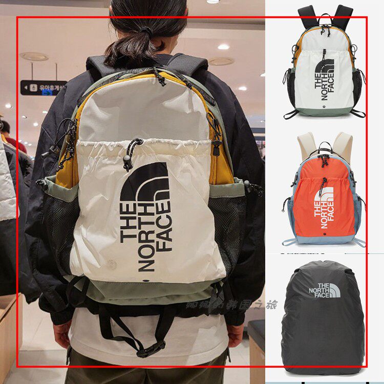 韩国代购THE NORTH FACE北面双肩包学生防水书包登山包NM2SN04