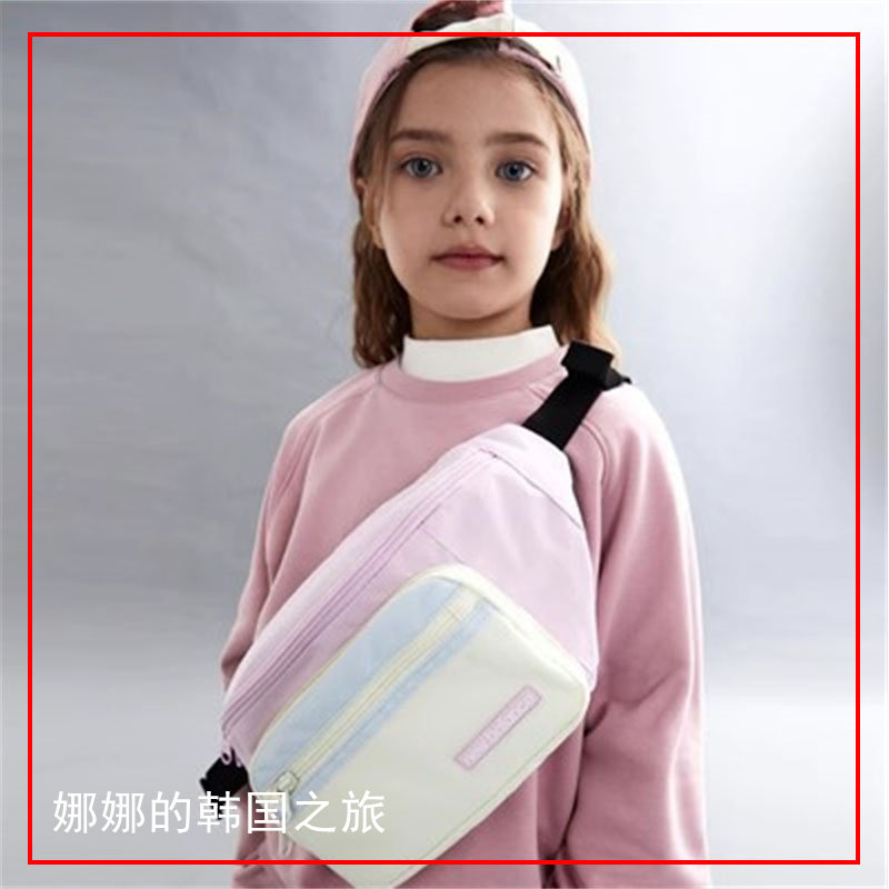 韩国代购NEW BALANCE 23秋儿童款单肩斜挎胸腰包NK8ADF307U