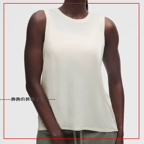 韩国代购lululemon露露乐蒙SilkyAppeal 女士长款背心速干LW1GASS