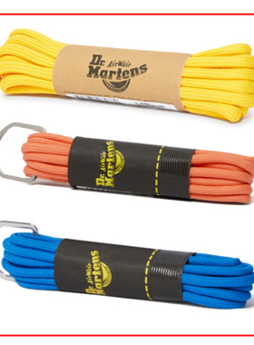 韩国正品代购 Dr.Martens马丁靴彩色鞋带8-10号AC052001AC053001