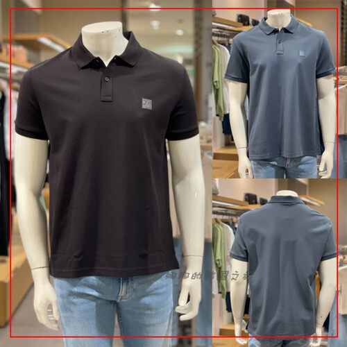 CK JEANS 韩国直邮代购22年夏男士宽松翻领短袖T恤POLO衫J321527